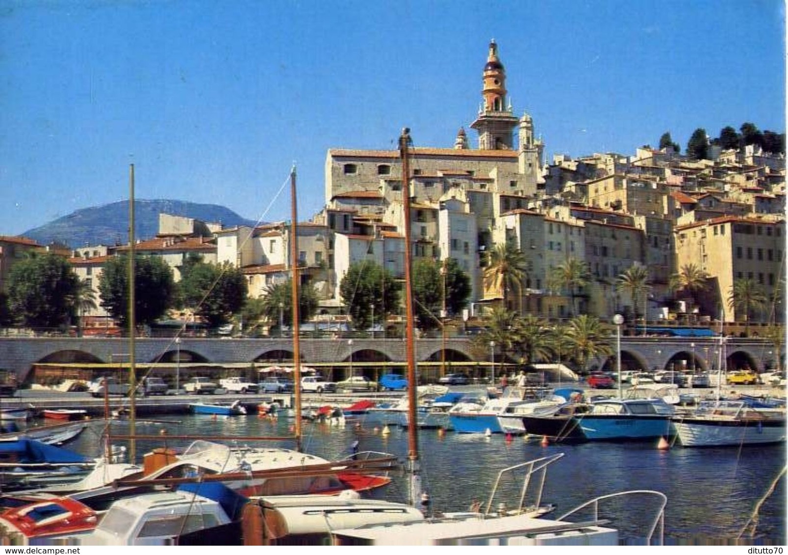 Menton - Le Port Et La Vielle Ville - Formato Grande Viaggiata Mancante Di Affrancatura – E 3 - Mondo