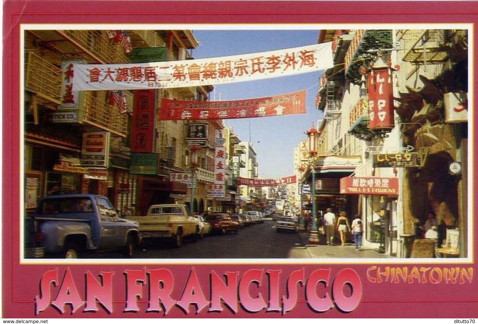 San Francisco - Chianatown - Formato Grande Non Viaggiata – E 3 - Mondo