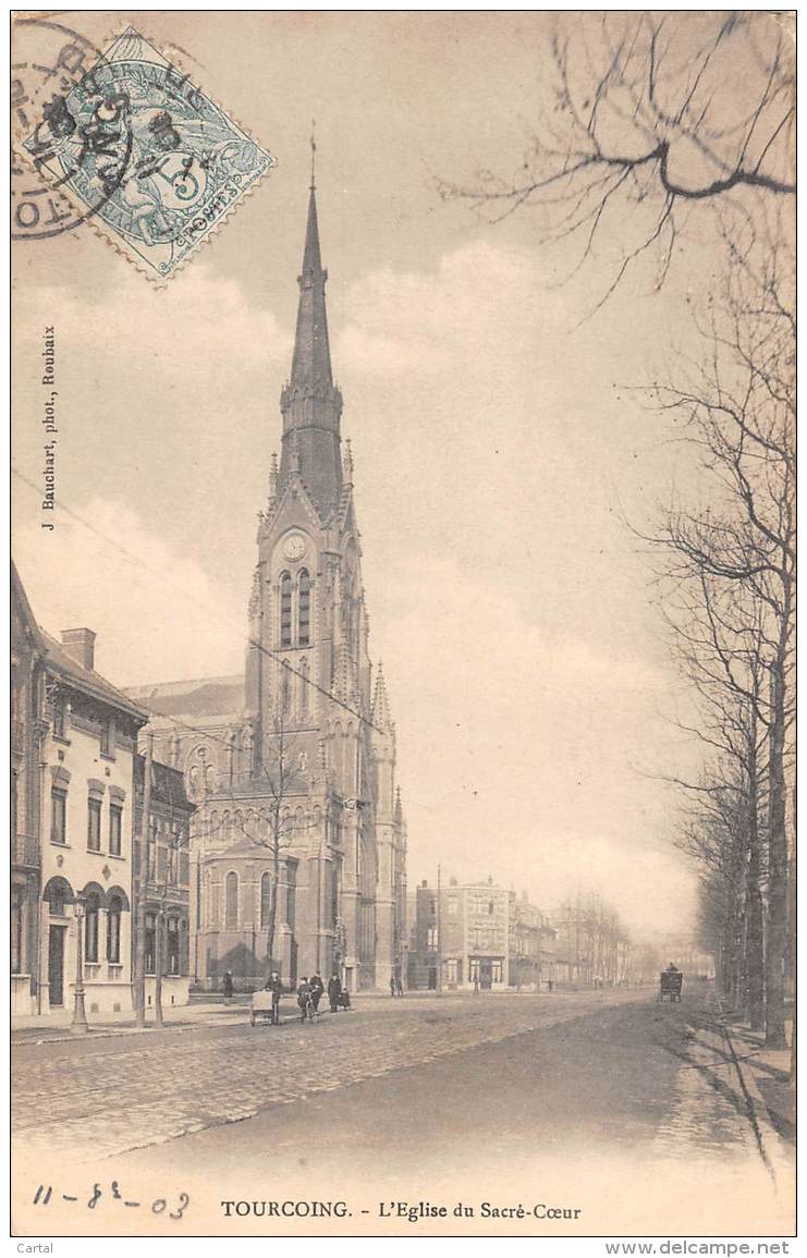 59 - TOURCOING - L'Eglise Du Sacré-Coeur - Tourcoing