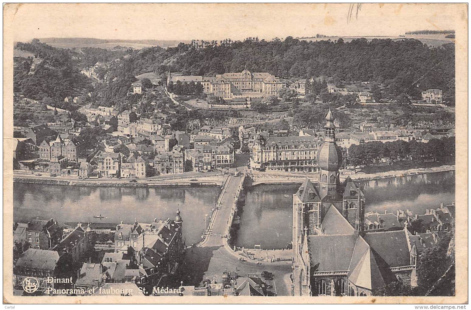 DINANT - Panorama Et Faubourg St. Médard - Dinant