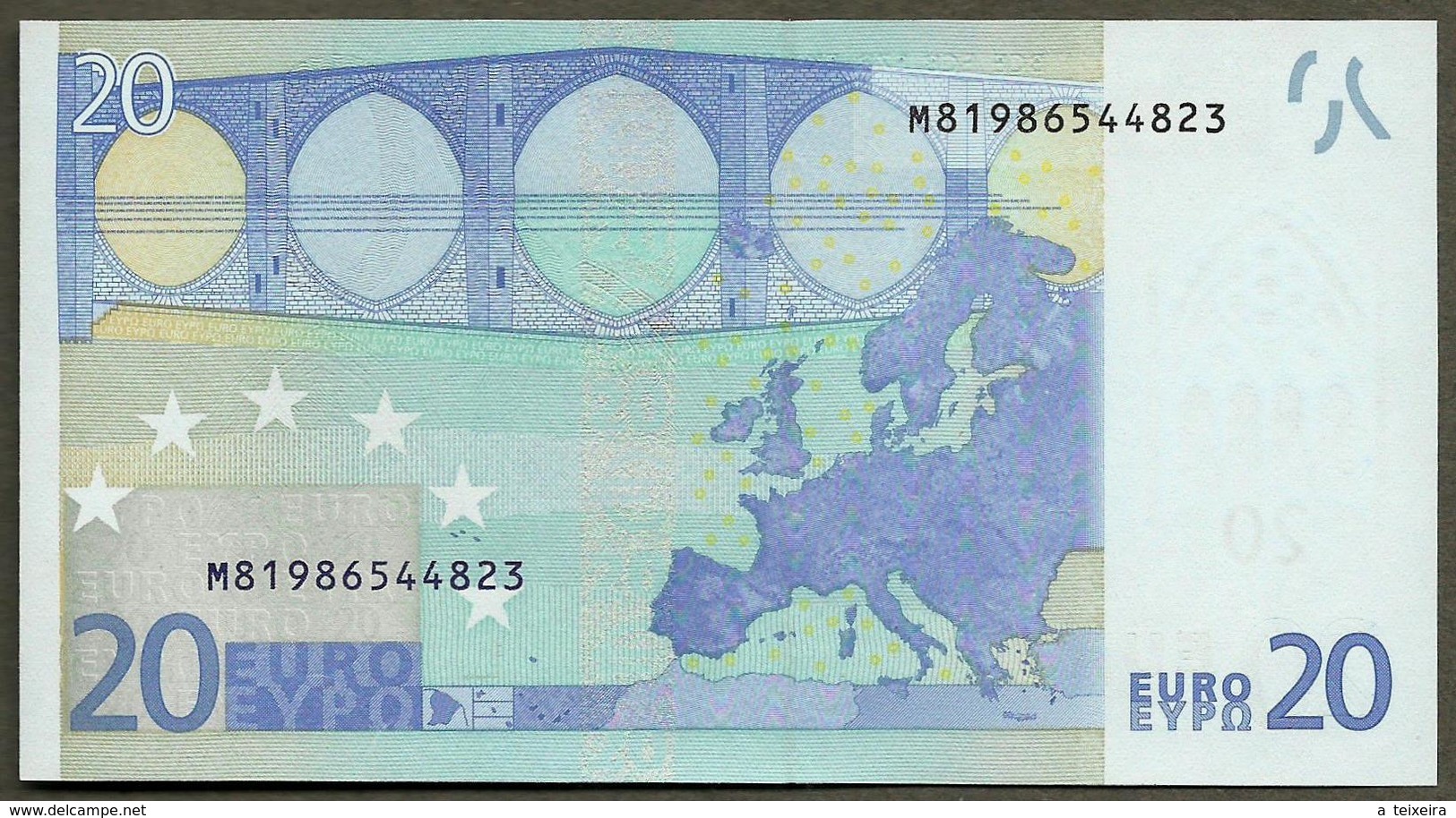 Portugal - M - 20 Euro - U016 H1 - M81986544823 - Trichet - UNC - 20 Euro