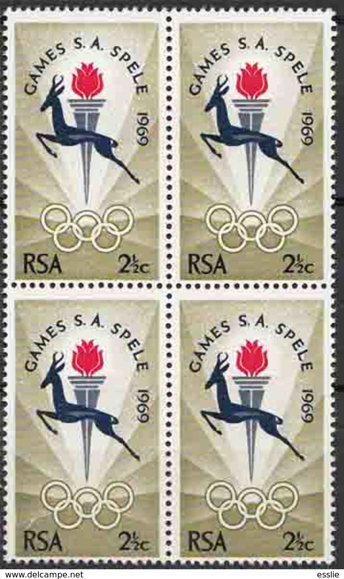 South Africa RSA - 1969 - South African National Games, Bloemfontein, - Neufs