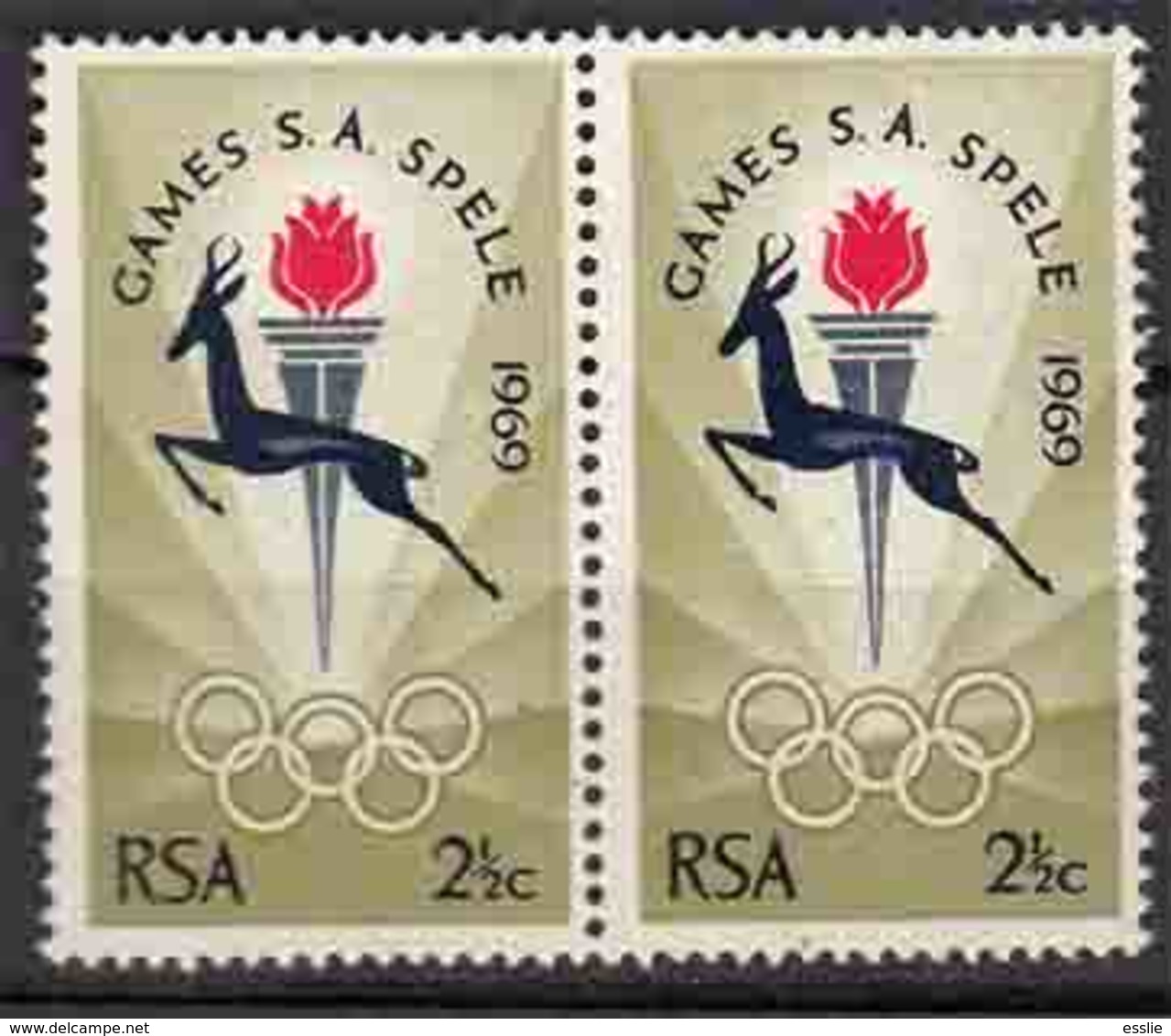 South Africa RSA - 1969 - South African National Games, Bloemfontein, - Neufs