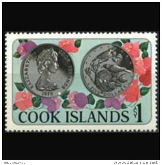 COOK IS. 1978 - Scott# 502 Silver Coin Set Of 1 MNH - Cookeilanden