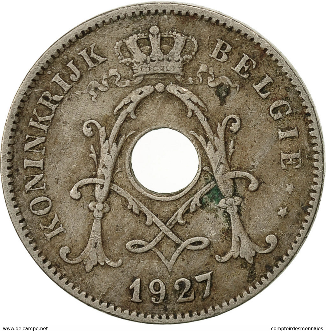 Belgique, 10 Centimes, 1927, TB+, Copper-nickel, KM:86 - 10 Centimes