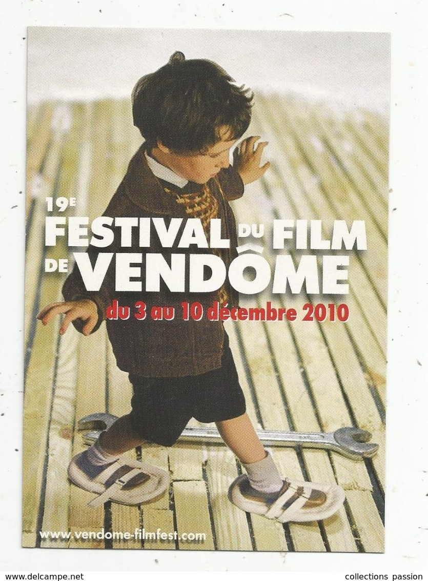 Cp , Spectacle , 19 E Festival Du Film De VENDOME ,2010 , Vierge - Autres & Non Classés