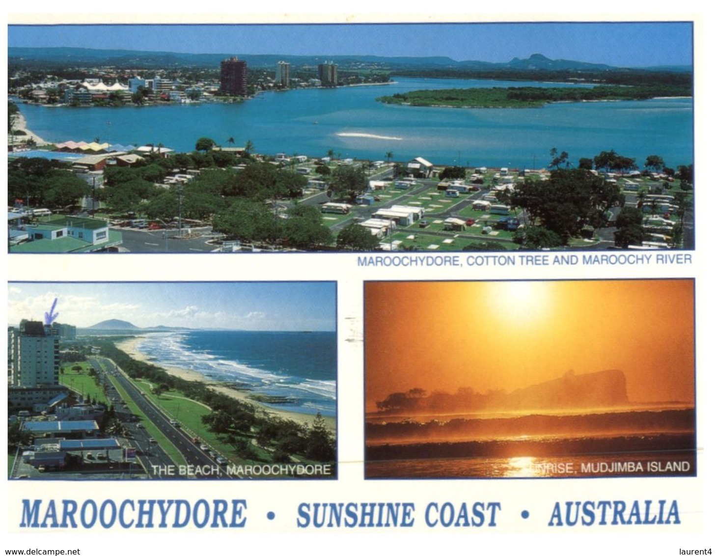 (PF 234) Australia - QLD - Marrochydore (with Stamp At Back) - Sunshine Coast