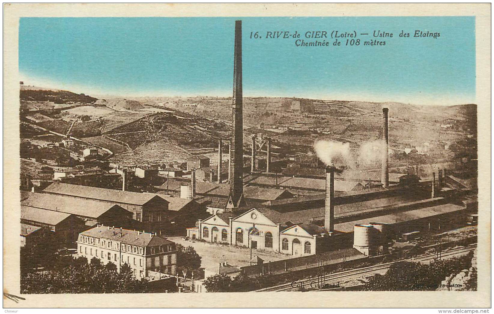 RIVE DE GIER USINE DES ETAINGS - Rive De Gier