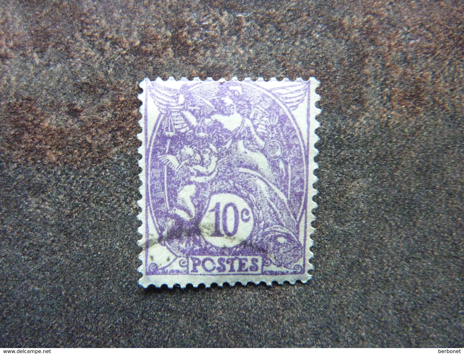 1927 Type Blanc Violet Y&T= 233  Très Bon état - 1900-29 Blanc