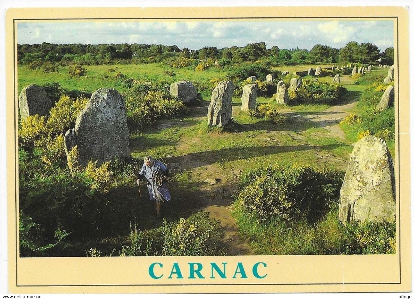 Carnac - Les Alinements De Menhirs Du Ménec - Dolmen & Menhirs