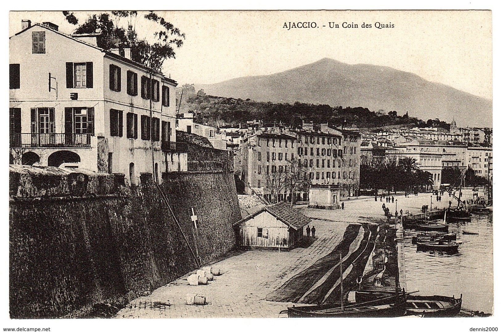 AJACCIO (20) - Un Coin Des Quais - Ed. Collection J. Moretti, Corte, N° 451 - Ajaccio