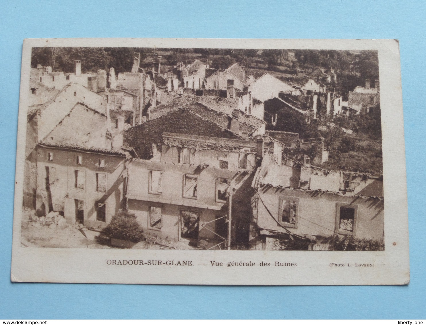 Vue Générale Des Ruines ( L. Lavaux ) Anno 19?? ( Zie Foto Details ) !! - Oradour Sur Glane