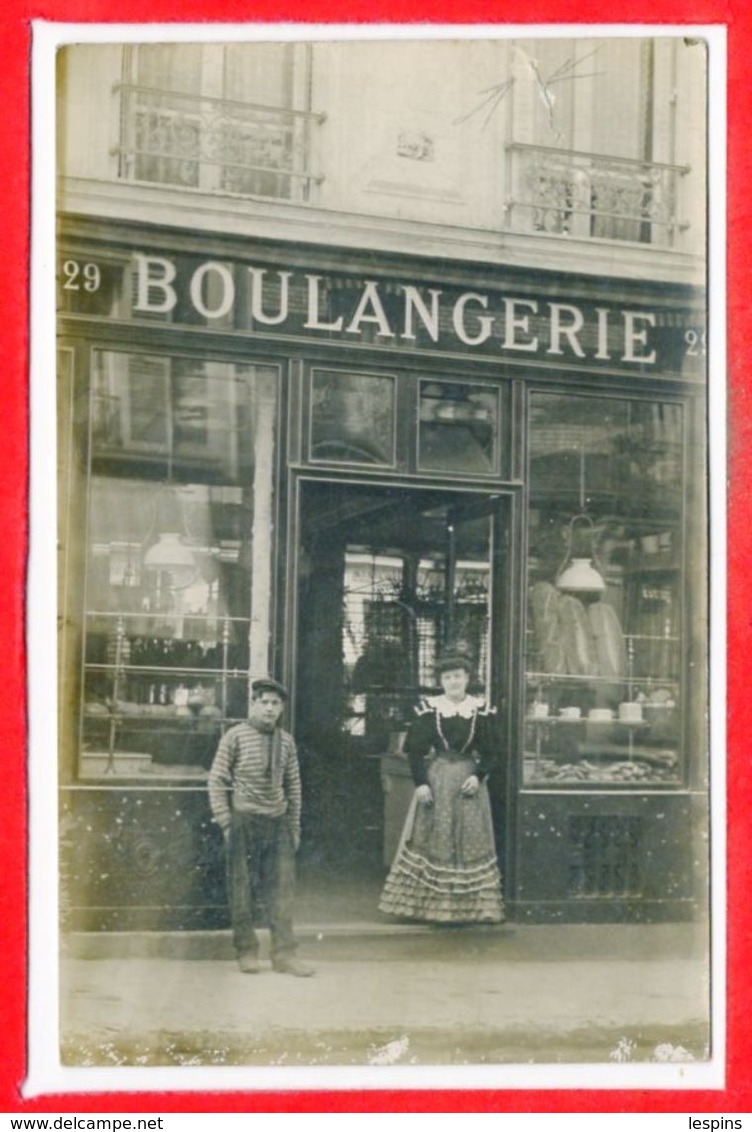 A IDENTIFIER - CARTE PHOTO -- Magasin - Boulangerie - état - Negozi