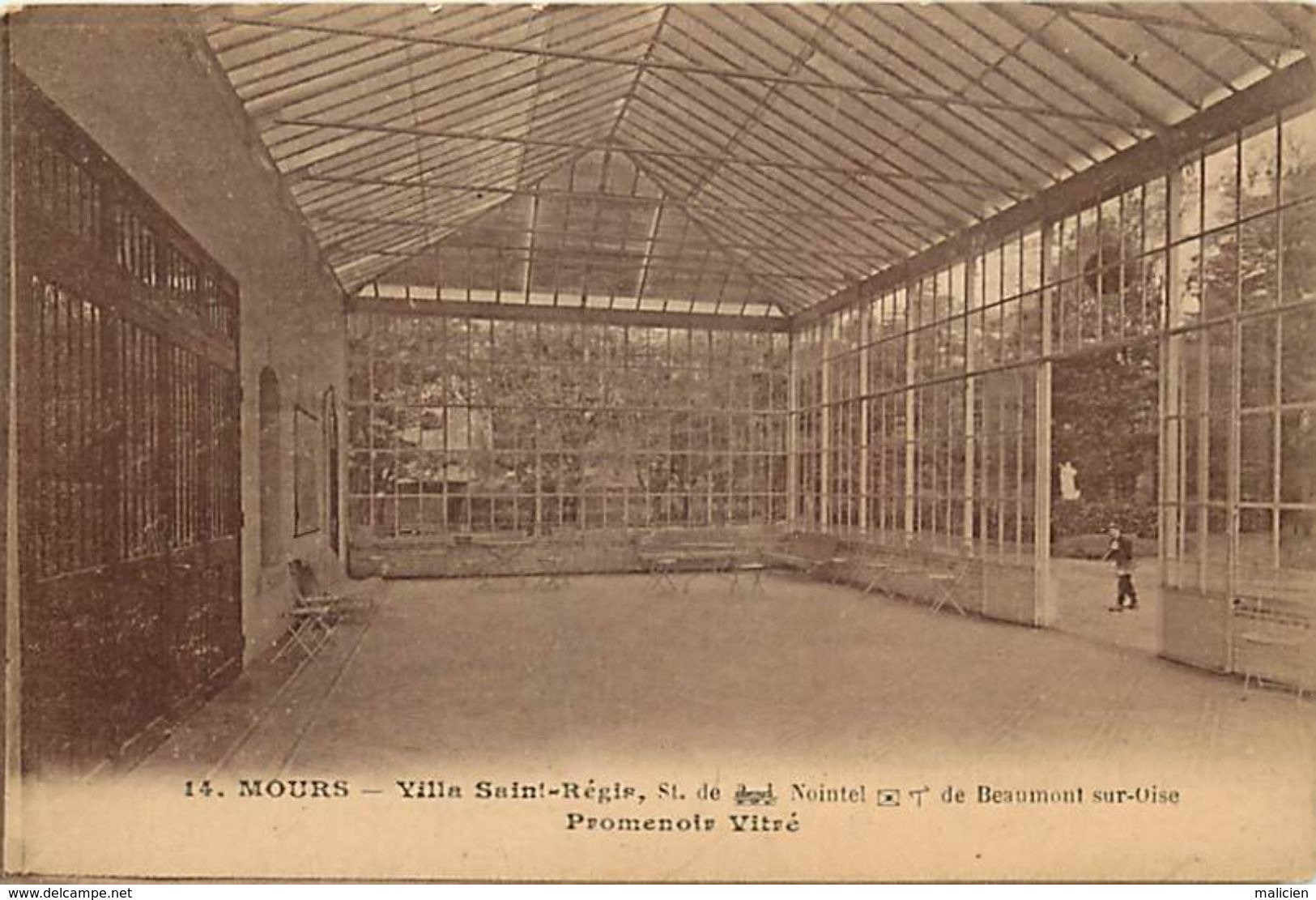 -dpts Div.-ref-XX953- Val D Oise - Mours - Villa Saint Regis - St Regis - Promenoir Vitre - Batiments Et Architecture - - Mours