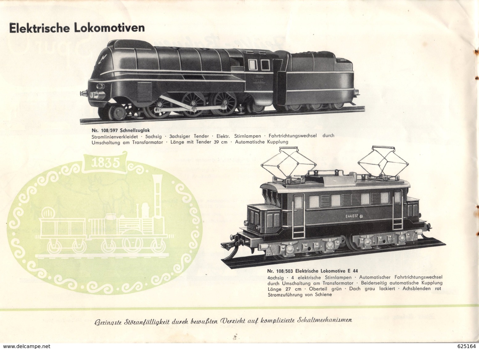 Catalogue ZEUKE-BAHNEN Spur O 1957 Zeuke-Wegwerk Berlin DDR - Alemania