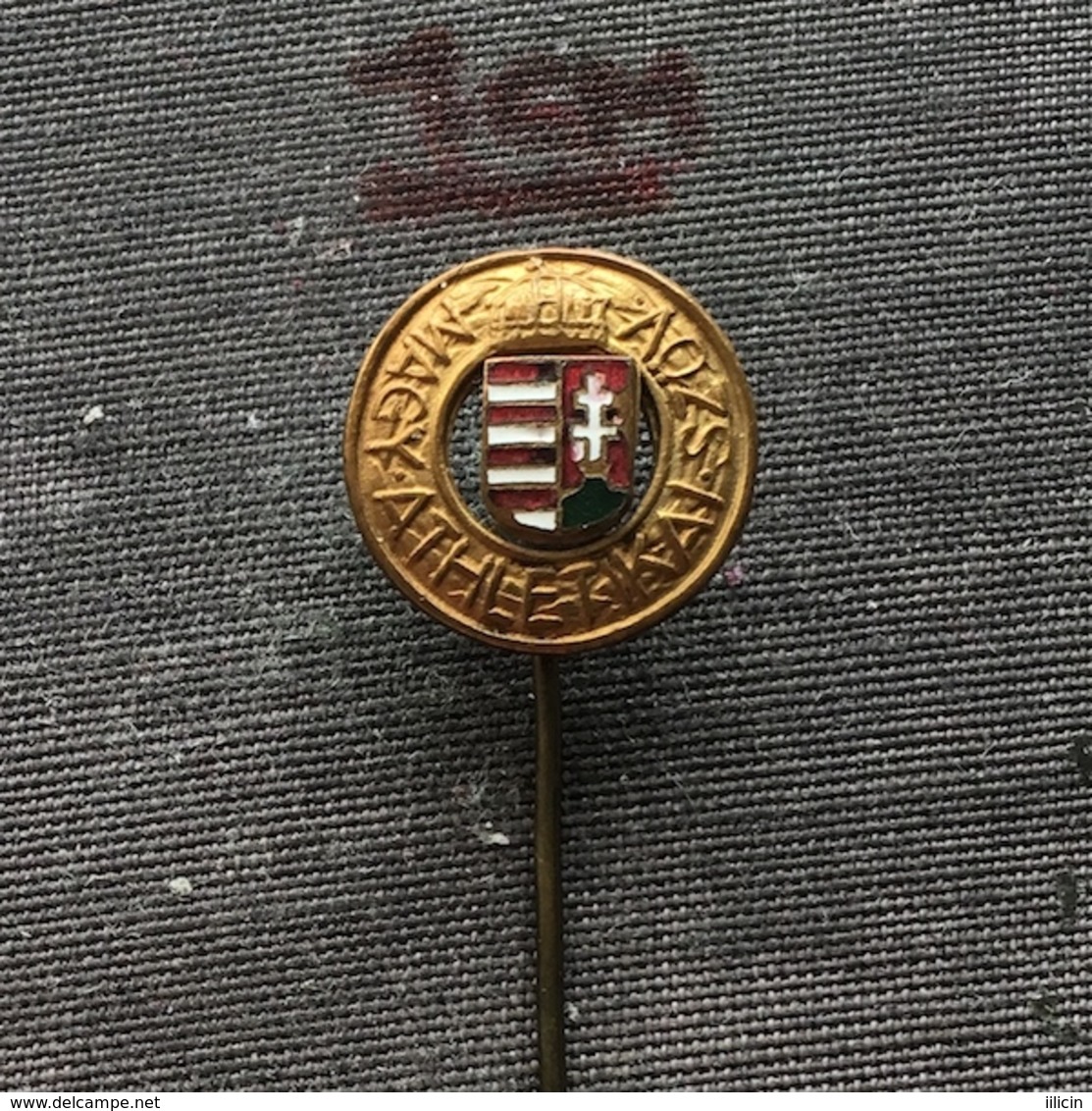 Badge (Pin) ZN006653 - Athletics Hungary Federation / Association / Union MASZ - Athletics