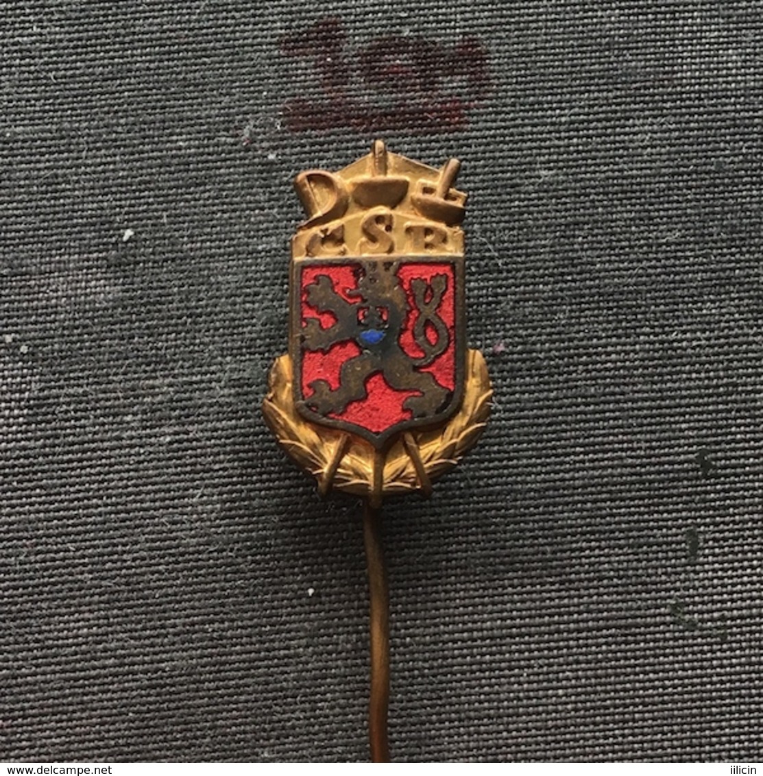 Badge (Pin) ZN006657 - Fencing (Fechten / Macevanje) Czechoslovakia Federation / Association / Union - Escrime