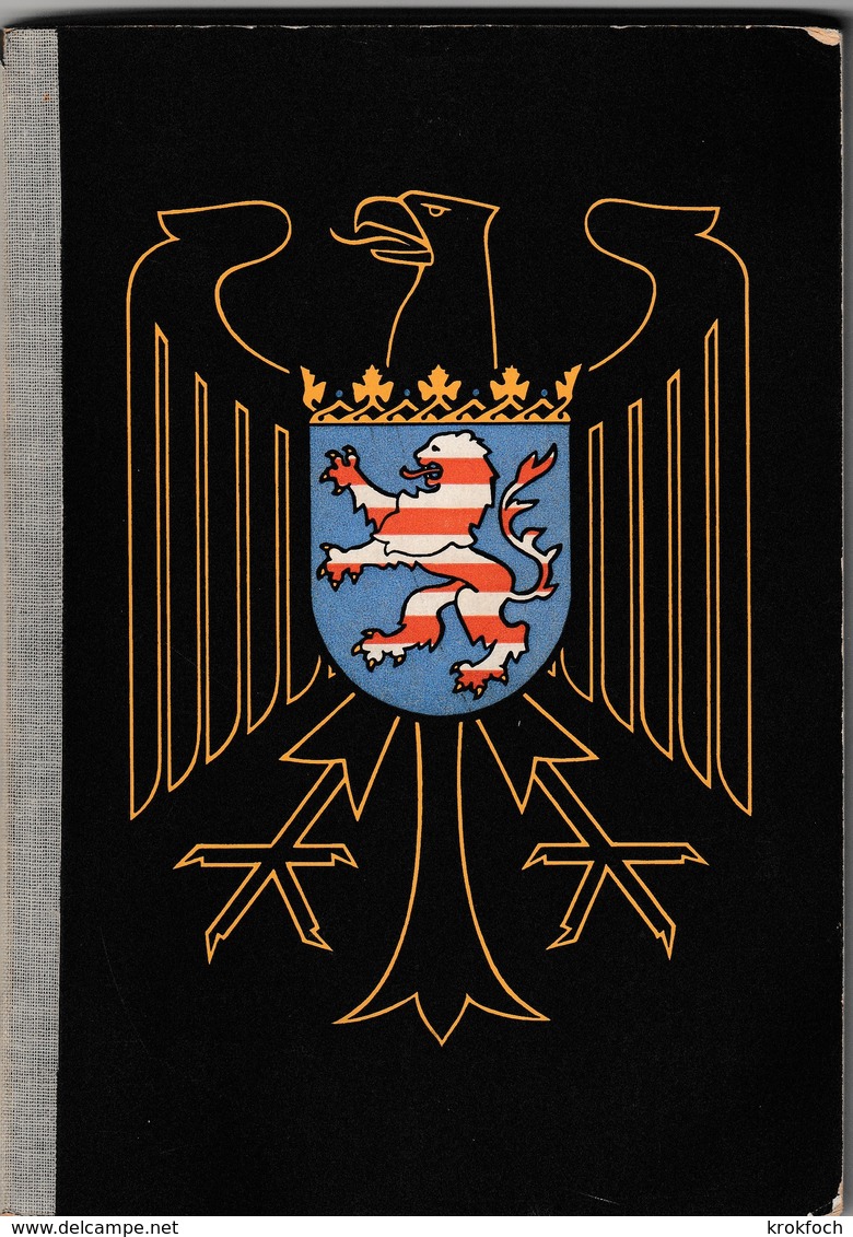 Verfassung Des Landes Hessen Une Grundgesetz BRD 1959 - 180 Seiten - Política Contemporánea