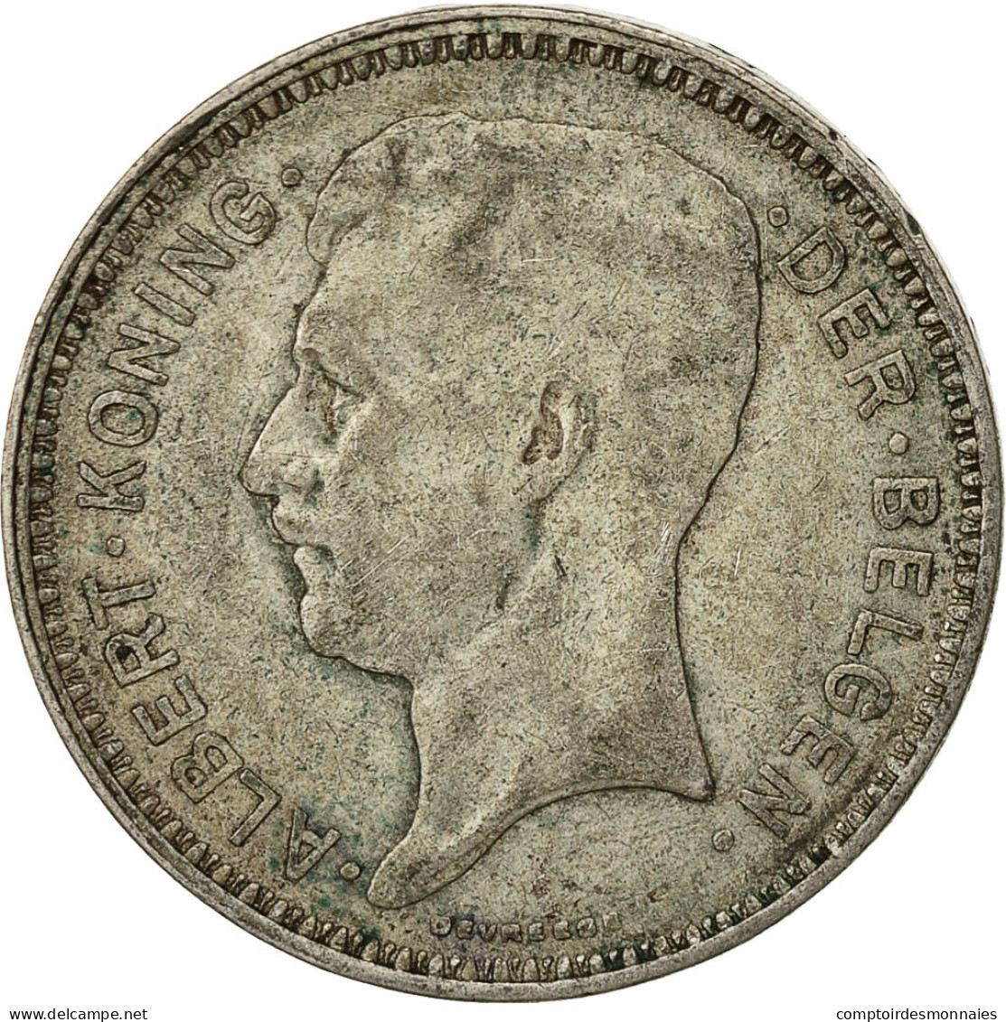 Monnaie, Belgique, 20 Francs, 20 Frank, 1934, TTB, Argent, KM:104.1 - 20 Frank & 4 Belgas