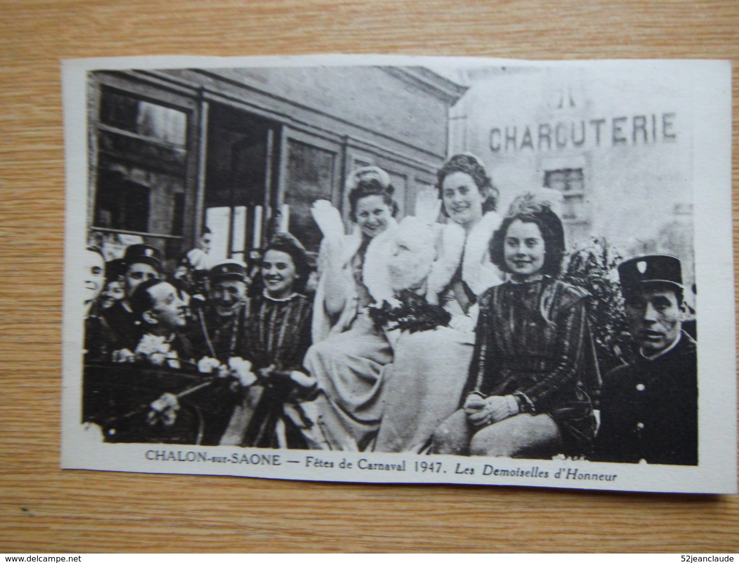 Fête De Carnaval 1947  Vierge (les Demoiselles D'honneur) - Chalon Sur Saone