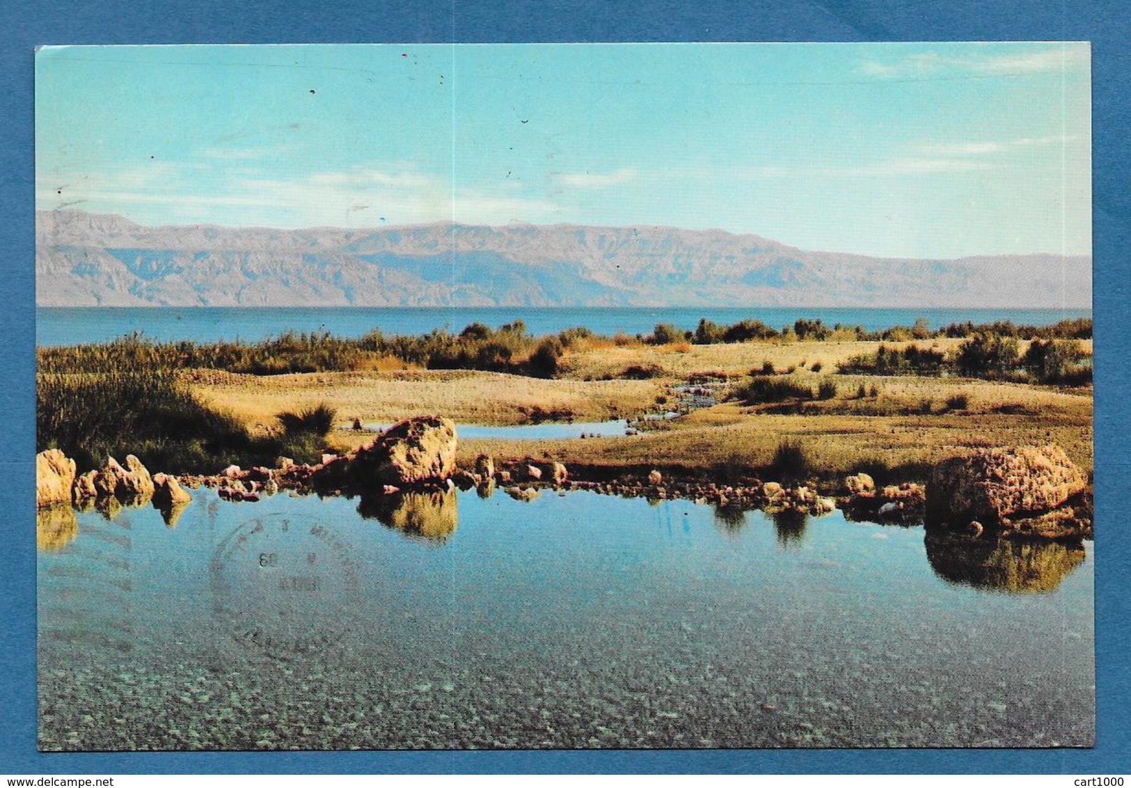 ISRAEL DEAD SEA NEAR THE NORTH-WEST SIDE 1988 - Israele