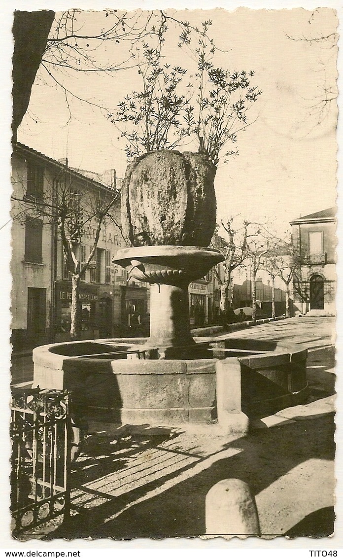 CPSM-Photo - La Fontaine - LE BEAUSSET - Le Beausset