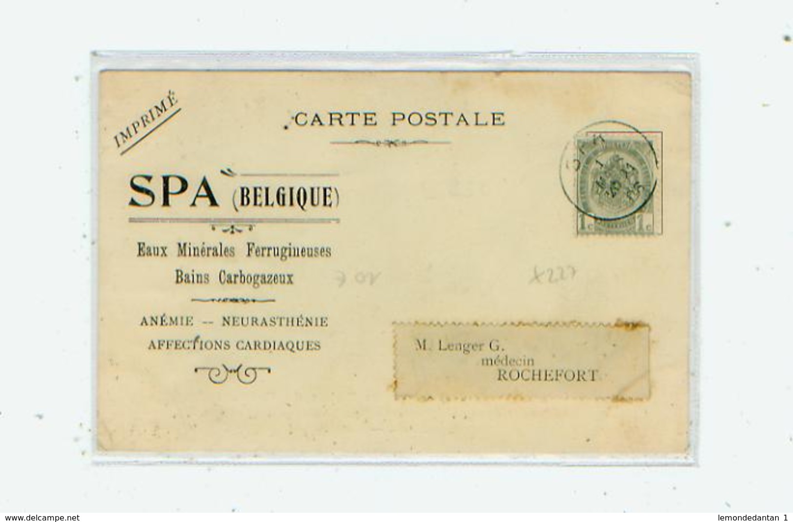 Spa. Une Cabine De Bains De Boue. - Spa