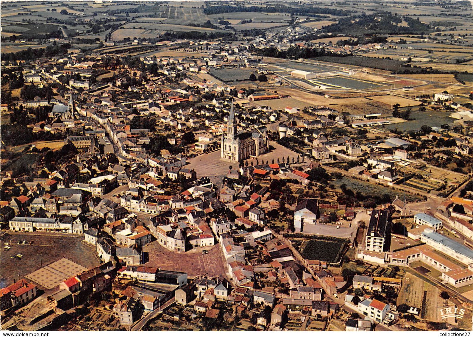 49-CHEMILLE- VUE AERIENNE - Chemille