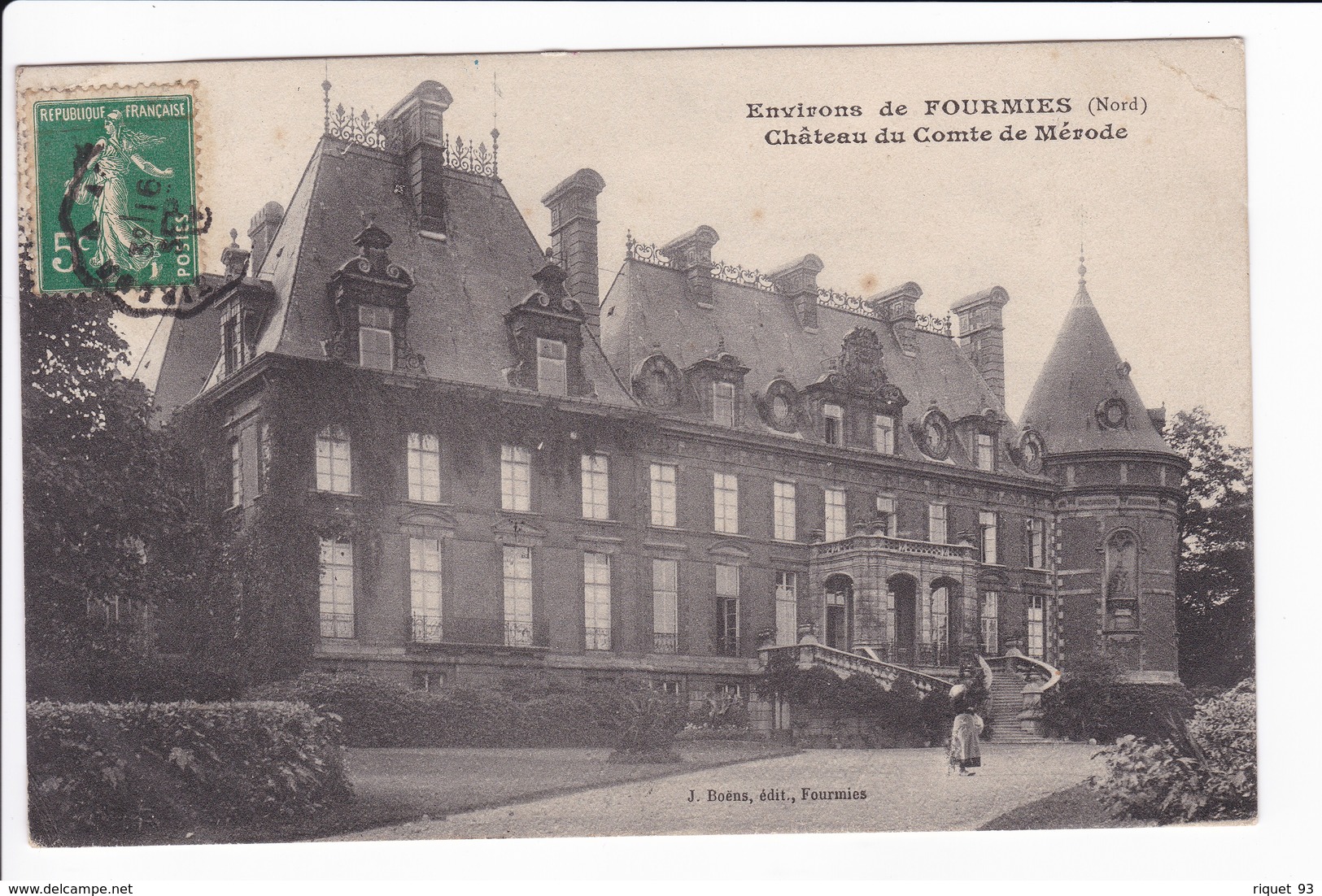 Environs De FOURMIES - Château Du Comte De Mérode - Fourmies