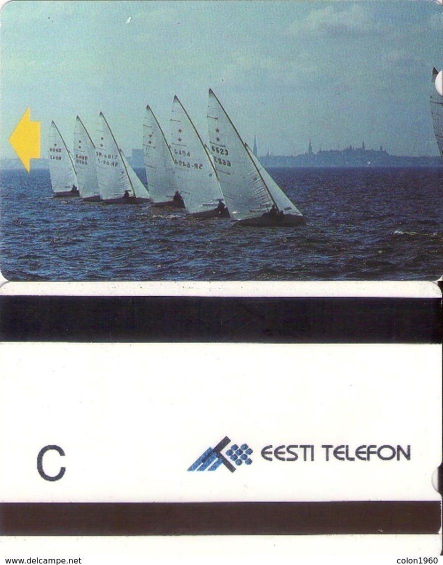 ESTONIA. Sailing Race, C. 10000 Ex. ET0012-C.  (010) - Estonia