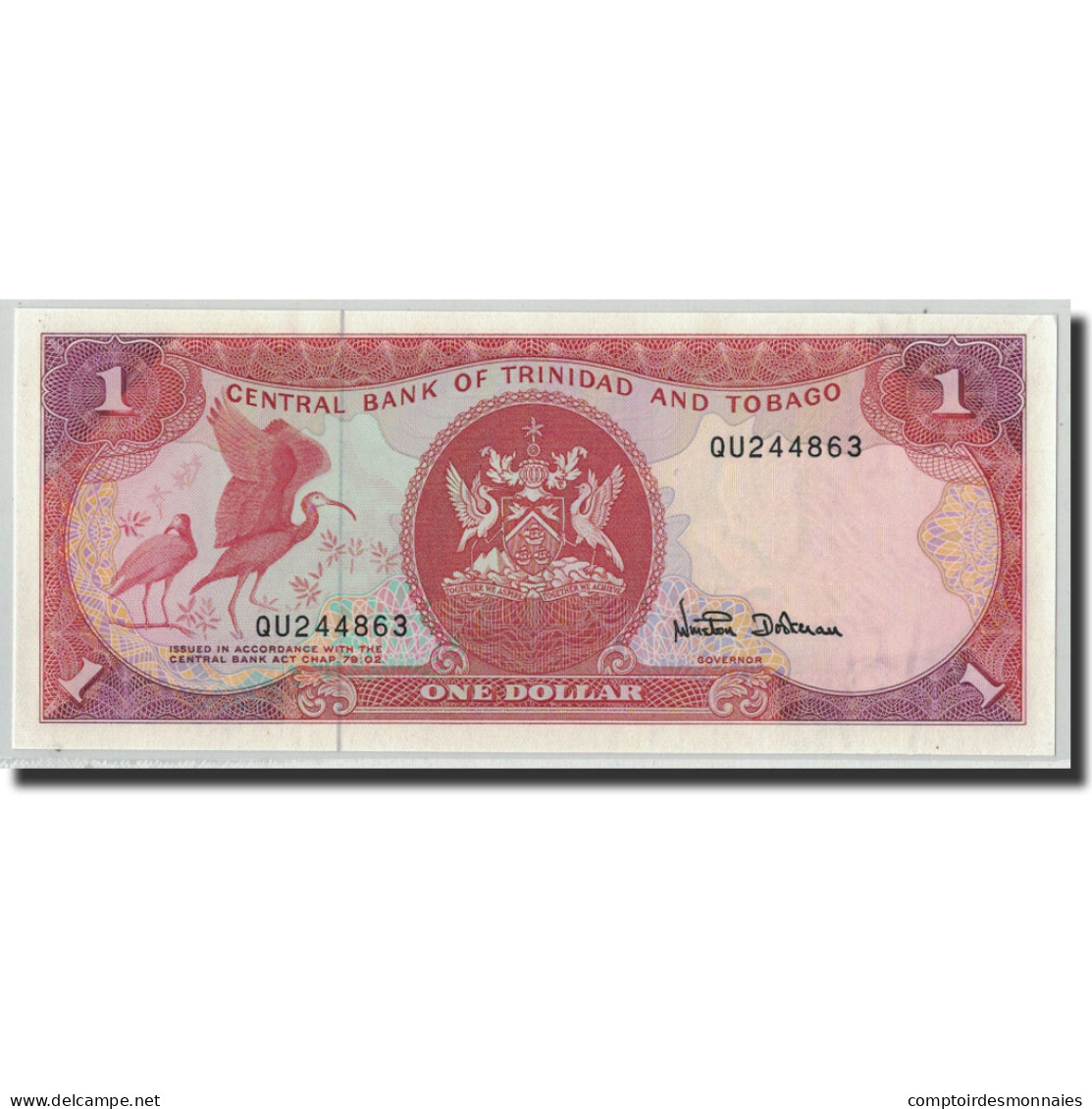 Billet, Trinidad And Tobago, 1 Dollar, Undated, KM:36d, NEUF - Trinidad En Tobago