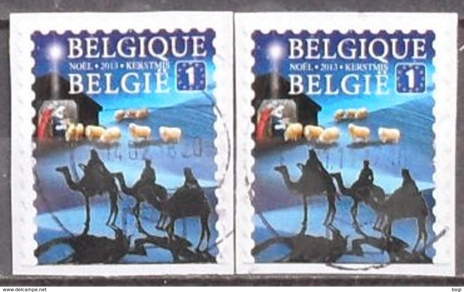 België 2013 Kerstmis - Noël (international) - Used Stamps