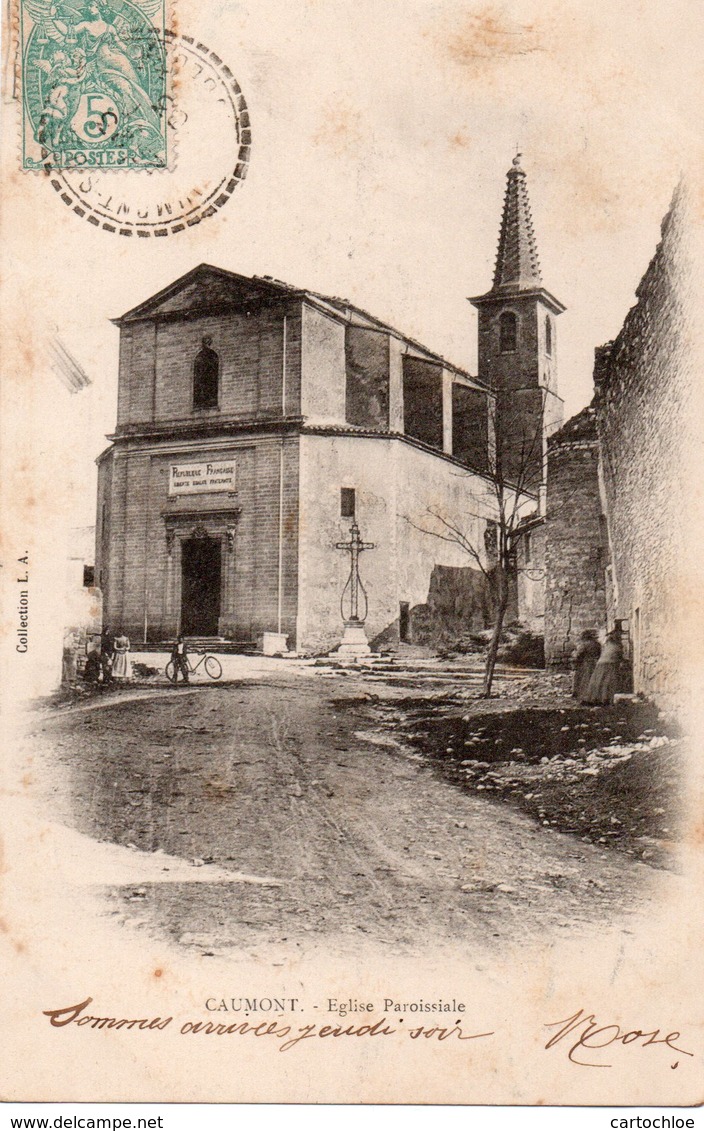 CAUMONT-Eglise Paroissiale - Caumont Sur Durance