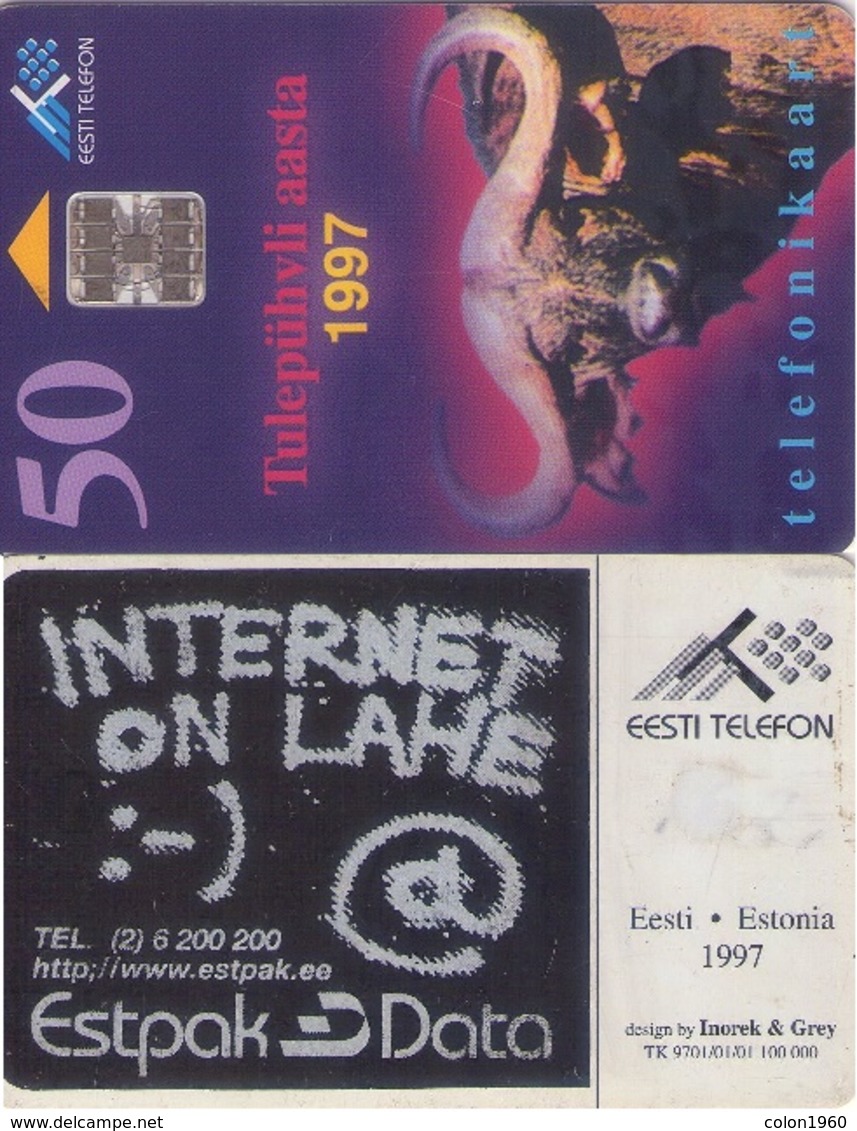 TARJETA TELEFONICA DE ESTONIA, (027) - Estonia