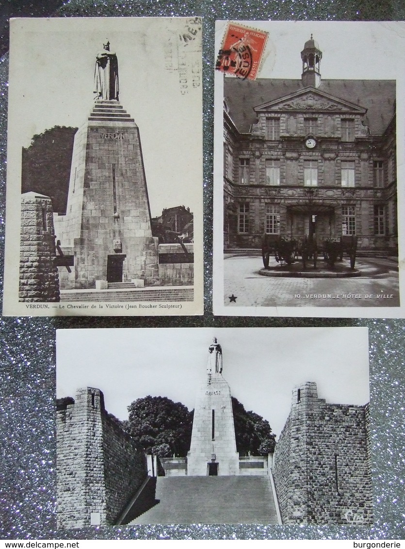 VERDUN / LOT DE 21 CARTES ET 1 CARNET/ TOUTES LES PHOTOS - Guerre 1914-18