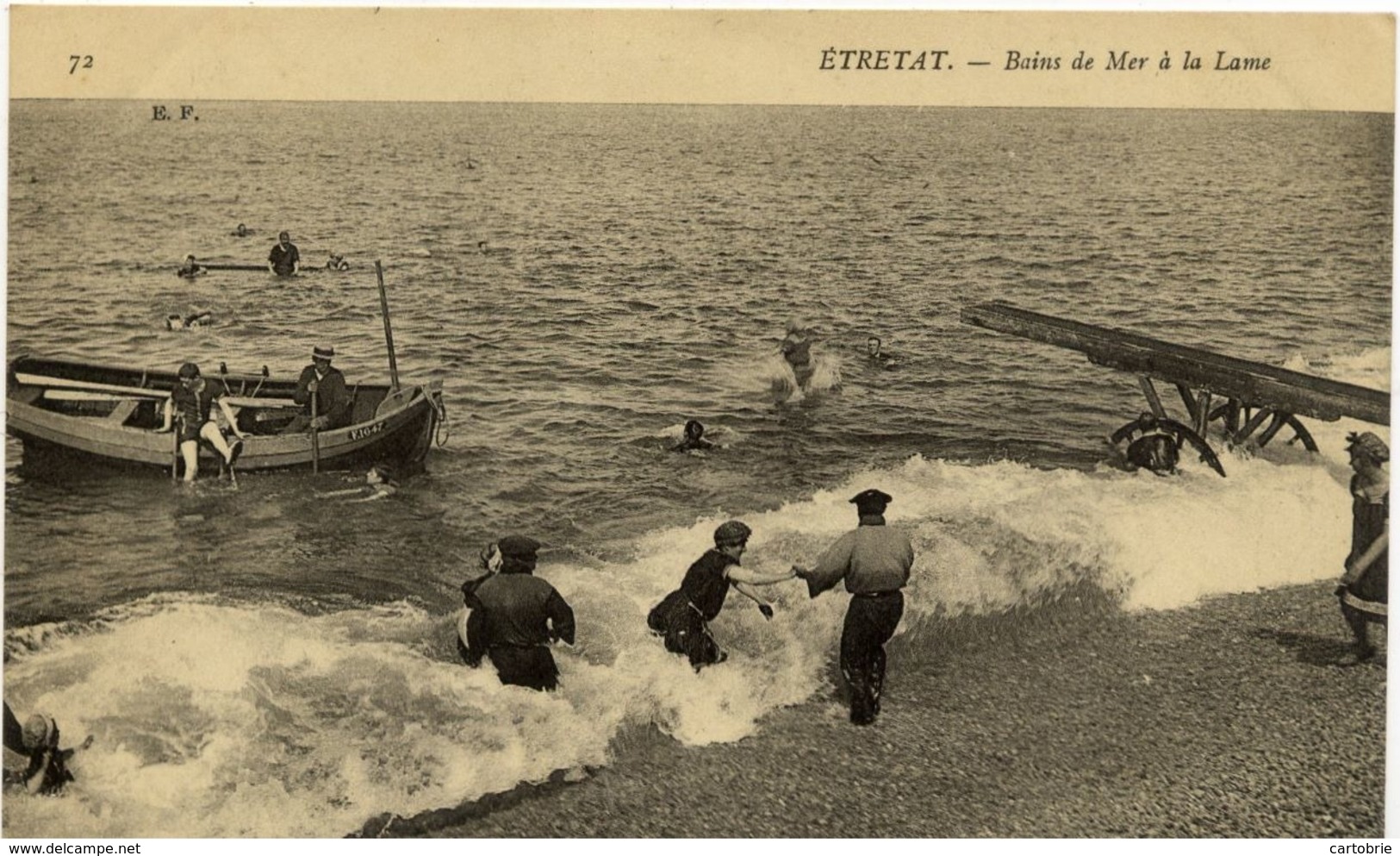 76 ETRETAT - Bains De Mer à La Lame - Etretat