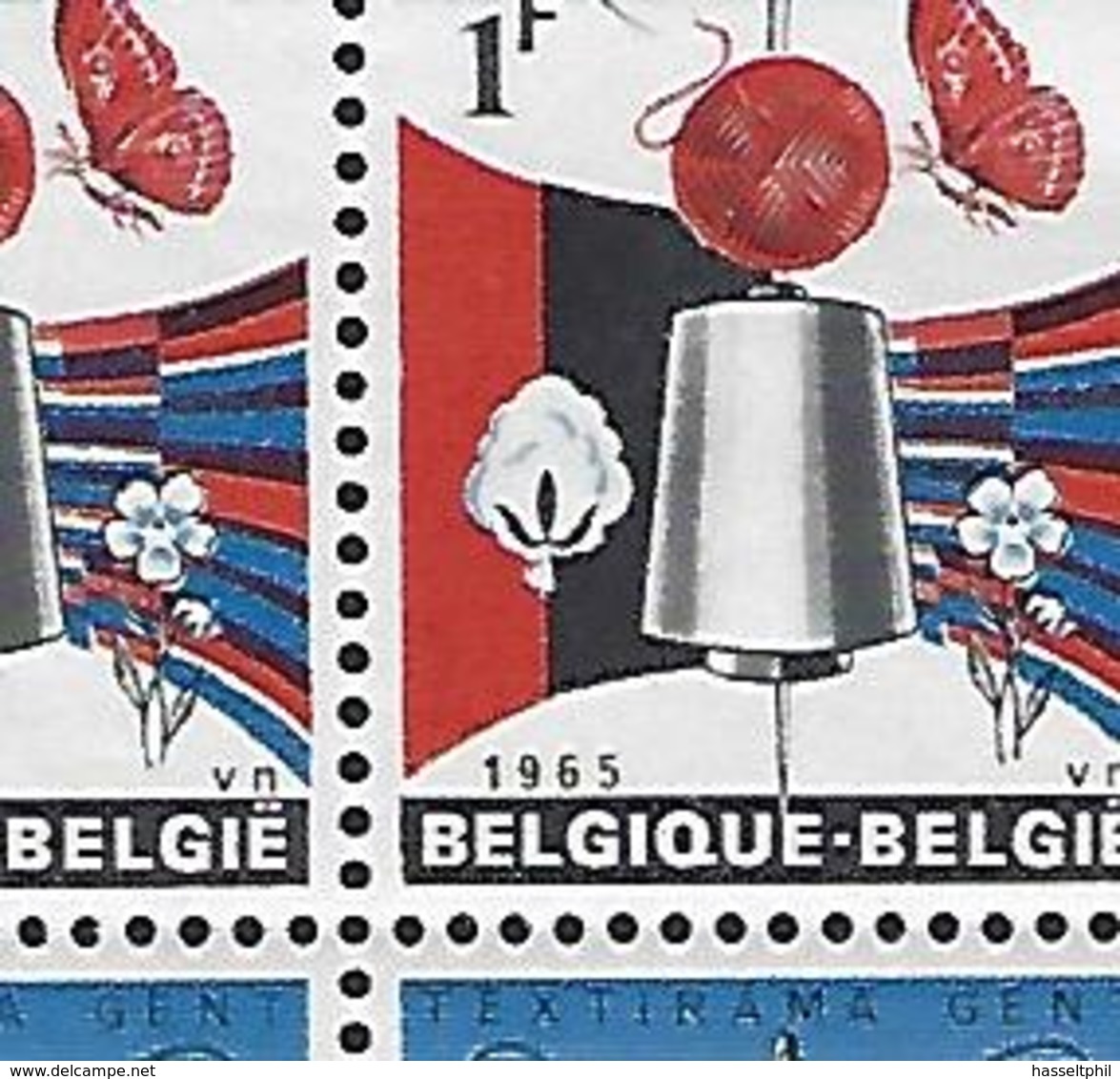 Belgie - Belgique 1313-V  - POSTFRIS - NEUF - In Blok Van 10 - Autres & Non Classés