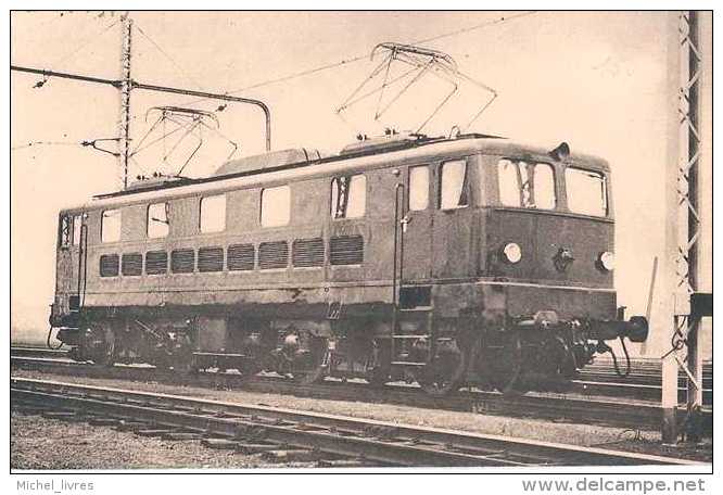 Train - Locomotive - Rail Et Traction - ABAC - 1949 - Type 121 - Loco électrique BoBo - Pas Circulé - TBE - Trains