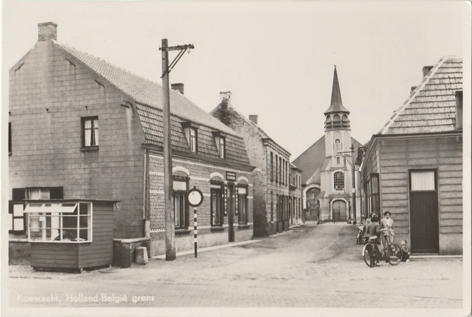 MOERBEKE WAAS  Koewacht Holland België Grens - Moerbeke-Waas