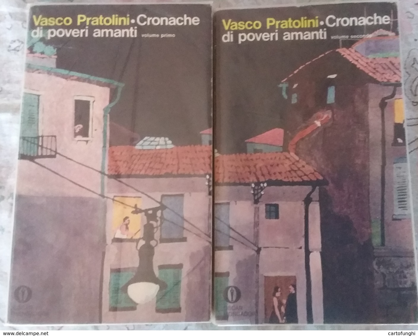 S154 VASCO PRATOLINI CRONACHE DI POVERI AMANTI – CRONACA FAMILIARE – TRE VOLUMI - Ediciones De Bolsillo