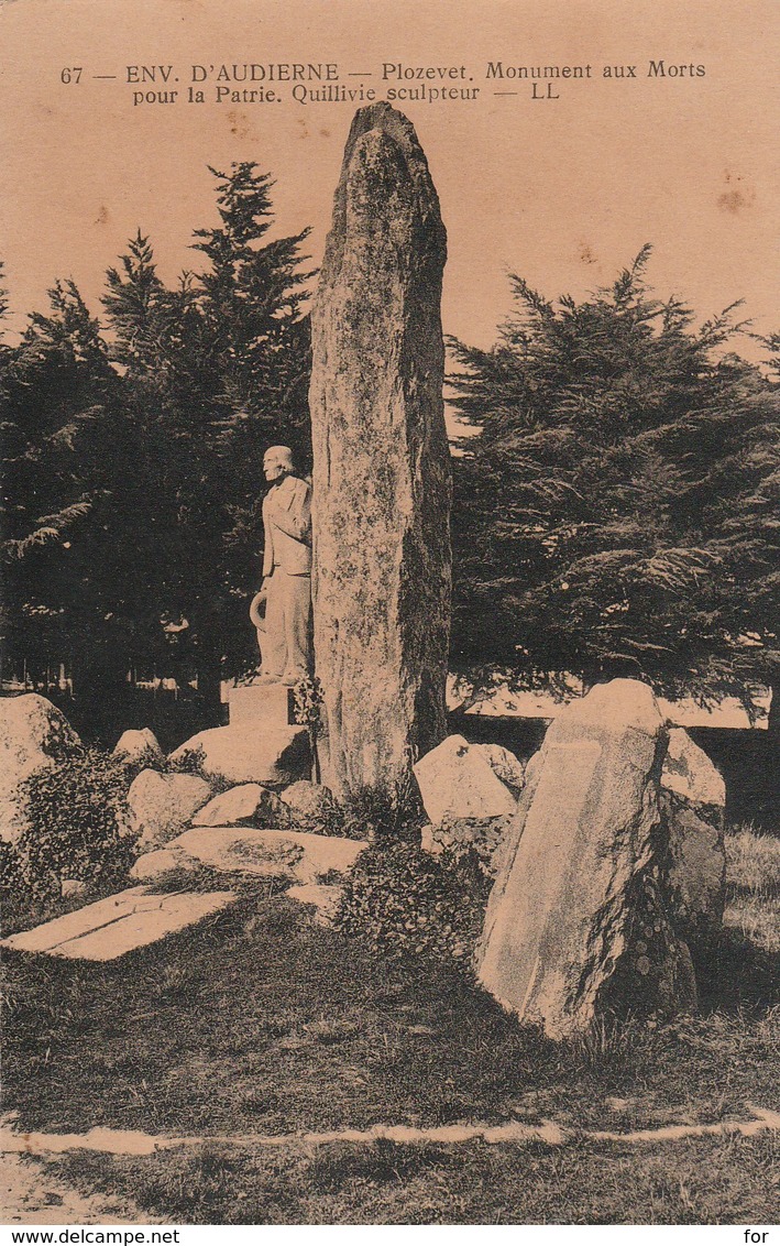 Finistère : PLOZEVET : Monument Aux Morts - Plozevet