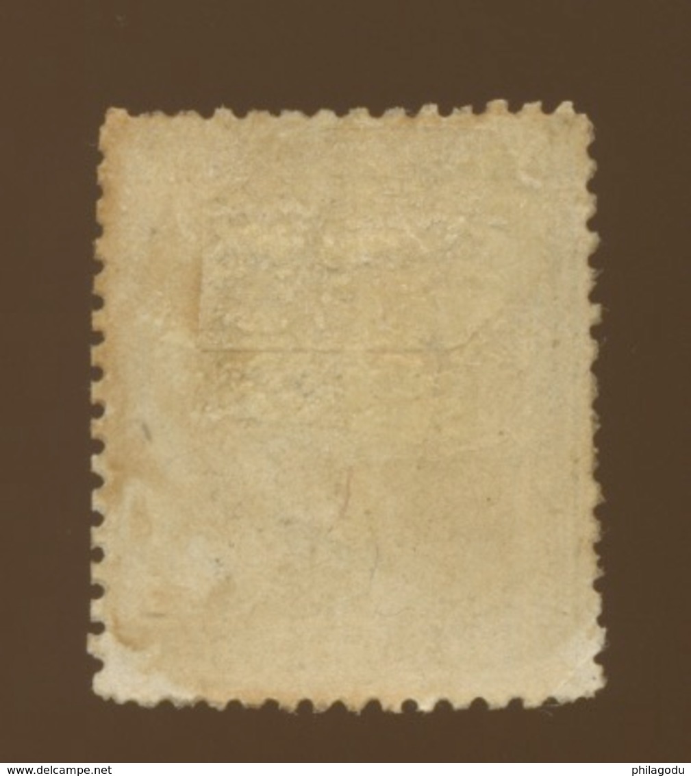 10c Gris N° 17  Neuf  Colle Partielle Cote  500,-E - 1865-1866 Profilo Sinistro