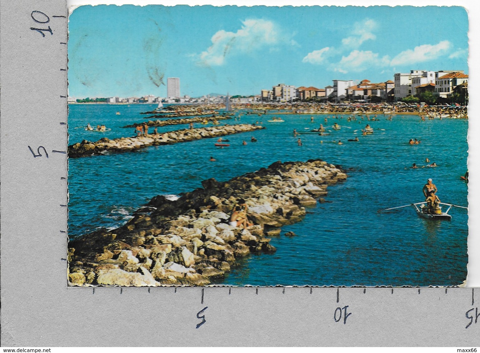 CARTOLINA VG ITALIA - VISERBA (RM) - Le Scogliere - 10 X 15 - ANN. 19?? - Rimini