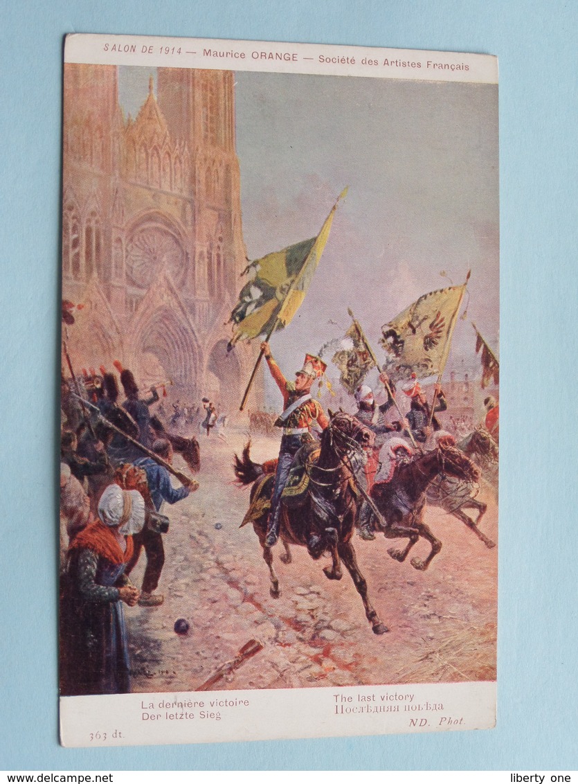 La Dernière VICTOIRE : Salon De 1914 - Maurice ORANGE - Societé Des Artistes Français ( Neurdein ) ( Voir Photo ) ! - Autres & Non Classés