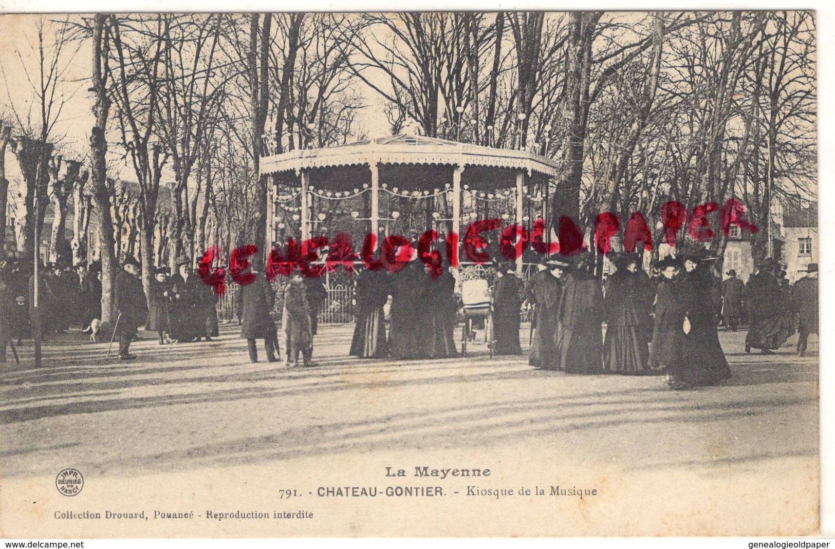 53-  CHATEAU GONTIER- KIOSQUE DE LA MUSIQUE - Chateau Gontier