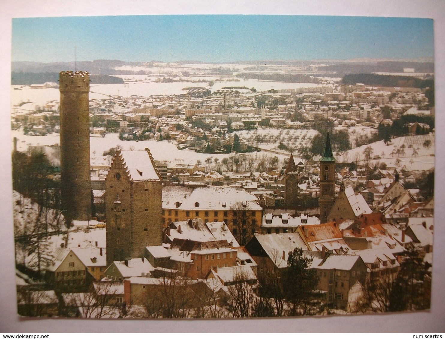 Carte Postal Allemagne - Ravensburg (Couleur Oblitérée 1987 Timbre 60 Deutsche Bundespost ) - Ravensburg