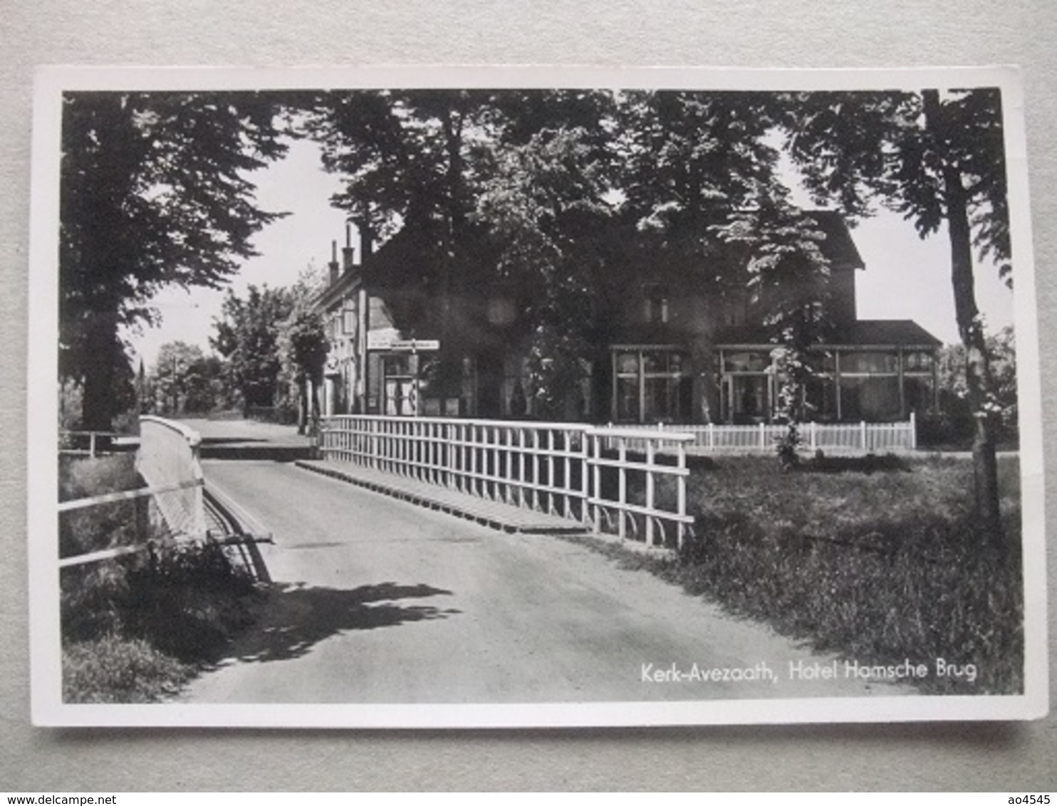 P45 Ansichtkaart Kerk-Avezaath - 1955 - Andere & Zonder Classificatie