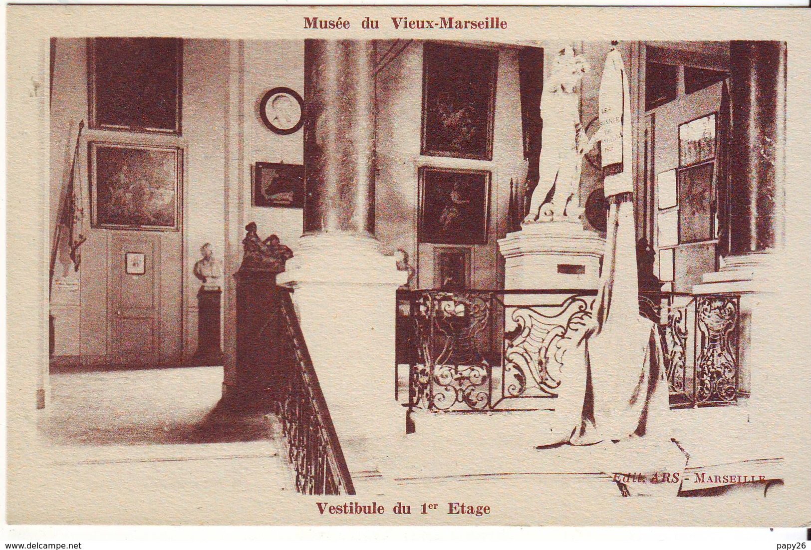 Cpa Musée Du Vieux Marseille - Musées