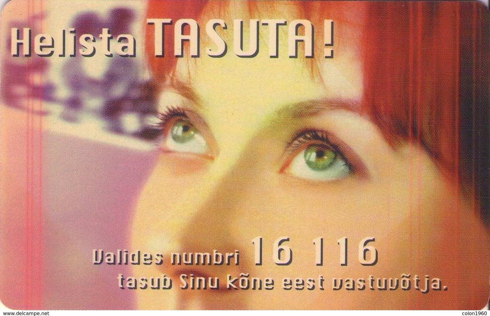 TARJETA TELEFONICA DE ESTONIA, (101) - Estonia