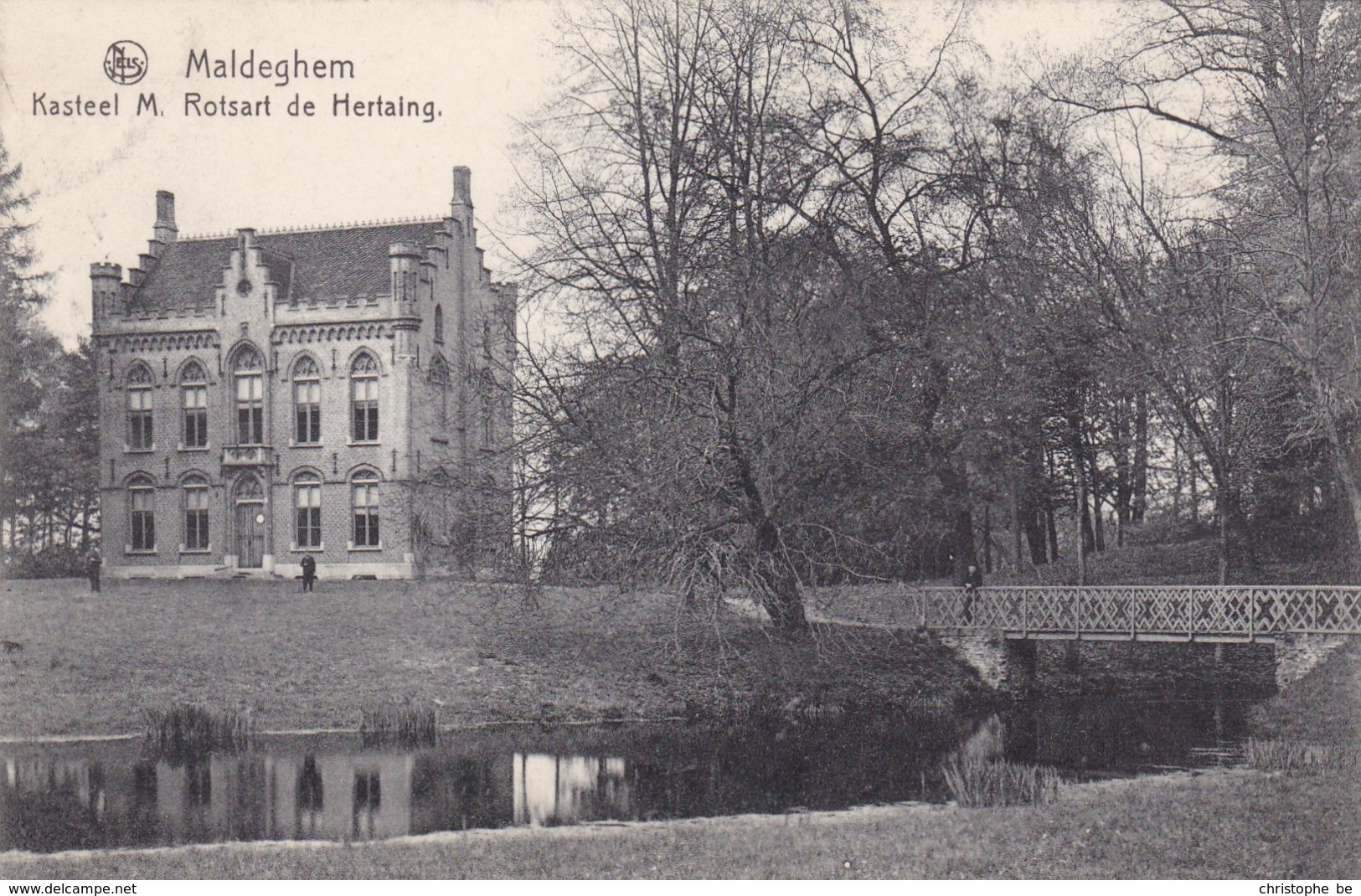 Maldegem, Maldeghem, Kasteel M Rotsart De Hertaing (pk45035) - Maldegem